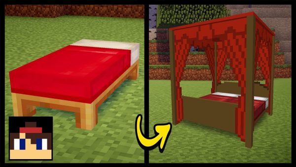 Как сделать кровать в Майнкрафте 3